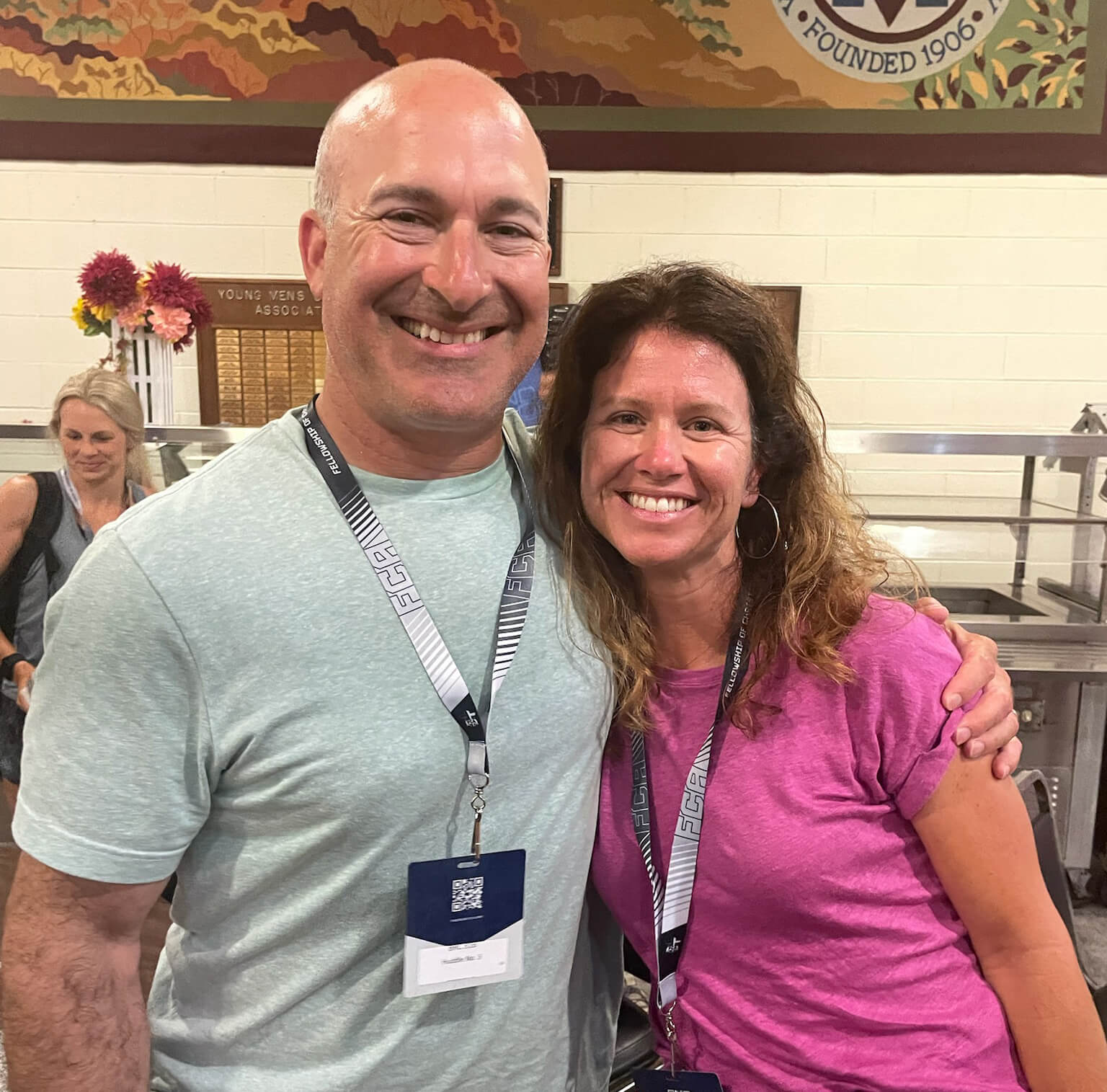 BSF Leader Erin Levine shared the gospel with her unbelieving spouse Tony Levine, former college football coach and Houston Chick-fil-A franchise owner. 